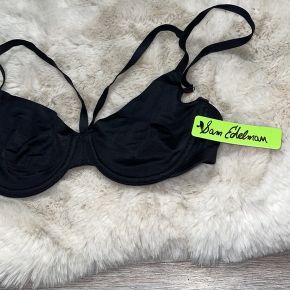 Sam Edelman Black Underwire Contour Bra Size 32 B - Picture 7 of 13